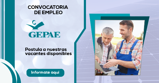 GE PAE peru, trabajos de analistas, agronomia, empleos peru