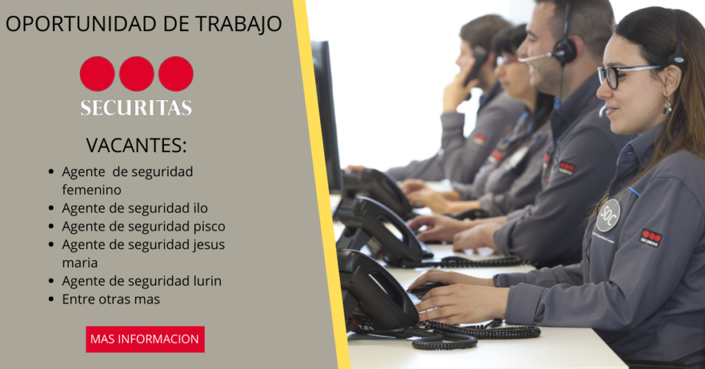 CONVOCATORIA EN SECURITY