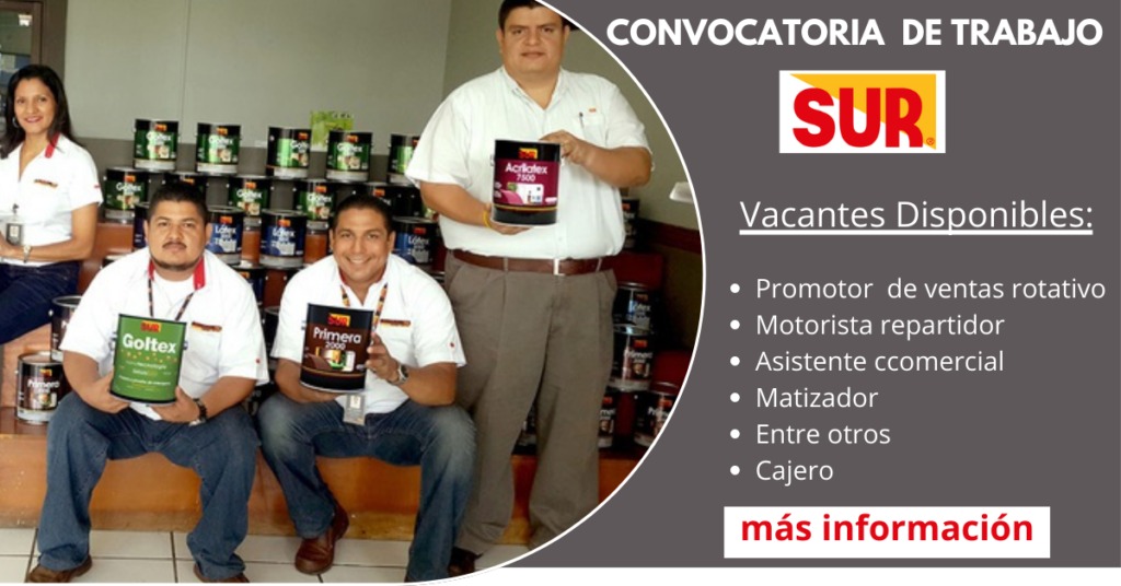 CONVOCATORIA DE SUR COLOR