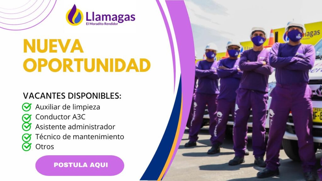 Trabajos en llamagas de conductor vendedor de gas